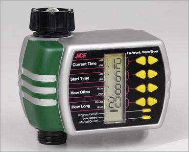 Ace electronic water timer manual